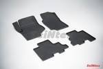 Резиновые коврики Сетка для Chevrolet Trail Blazer (GMT800) 2001-2008 [резина] - фото 1 - id-p116370331