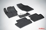 Резиновые коврики Сетка для Citroen C4 II Sedan 2010-н.в. - фото 1 - id-p116370442