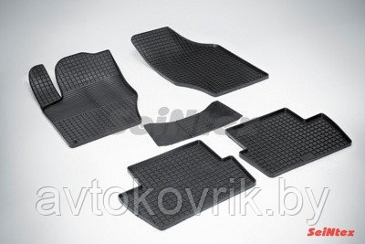 Резиновые коврики Сетка для Citroen C4 II Sedan 2010-н.в. - фото 2 - id-p116370442