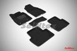 3D коврики для Ford Explorer V (3,5л) SPORT 2010-2015 (узкая площадка под левую ногу)
