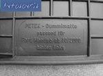 PETEX Коврики резин. черные FORD Mondeo 11/00-5/07 ( компл.4 шт.)