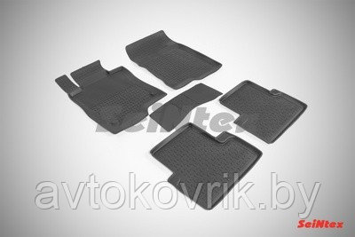 Резиновые коврики с высоким бортом для Honda Accord VIII 2008-2013 - фото 2 - id-p116371017