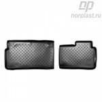 Коврики салонные для Honda Pilot (2008) (3 ряд) шт