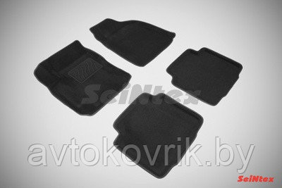 3D коврики для Hyundai Santa Fe II (педаль газа сверху) 2006-2010 - фото 2 - id-p116371320