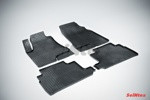 Резиновые коврики Сетка для Lexus RX (кроме версий с гибридным двигателем) 2003-2009 - фото 1 - id-p116372009