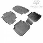 Коврики салонные для Mitsubishi Colt (2004-2009)