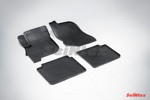 Резиновые коврики Сетка для Mitsubishi Galant IX 2006-2012 - фото 1 - id-p116372375