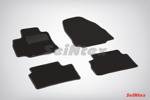 Ворсовые коврики LUX для Nissan Tiida 2007-2014