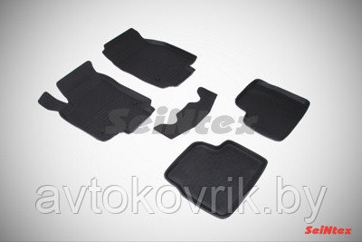 Резиновые коврики с высоким бортом для Opel Astra H (5d, 3d, Wagon) 2004-2009 - фото 2 - id-p116372718