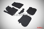 Коврики для Volkswagen Caddy 2004-2020 резиновые с высоким бортом - фото 1 - id-p116373930