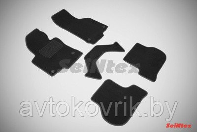 Ворсовые коврики LUX для Volkswagen Golf VI 2008-2012 - фото 2 - id-p116373982