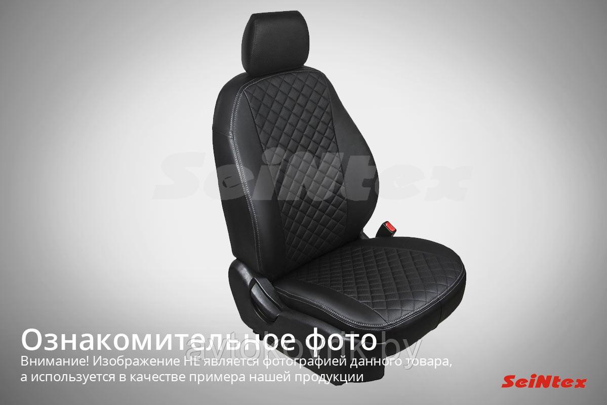 Чехлы из экокожи Ромб для Ford Focus 2 Ghia\Titanium 2005-2011