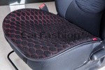 Накидки универсальные на передние сиденья для автомобилей [STALKER MINI Цвет черный/черный/серый]