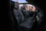 Накидки универсальные на передние сиденья для автомобилей [CarFashion Premium/MADRID Цвет черн/черн/черн/черн]