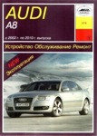 Руководство AUDI A8 с 2002 г. по 2010 г. выпуска. Устройство, обслуживание, ремонт