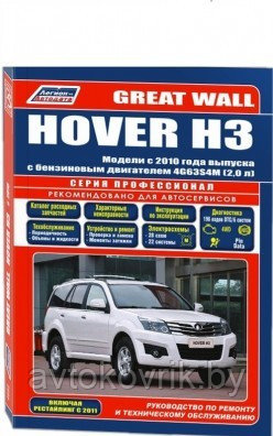 Great Wall Hover H3 с 2010 года выпуска (+рестайлинг 2011 г.). Руководство по ремонту, эксплуатации и обслужив - фото 2 - id-p116376505