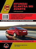 Hyundai Elantra MD/Avante с 2010. Руководство по ремонту и эксплуатации,