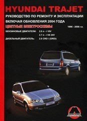 Hyundai Trajet / Хундай Траджет 1999-2006. Руководство по ремонту, эксплуатации и обслуживанию - фото 1 - id-p116376590