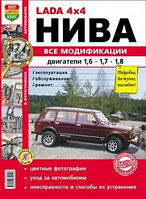 Lada 4x4 Нива. Все модификации.Руководство по эксплуатации, обслуживанию, ремонту, цветные фотографии