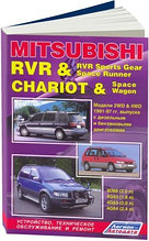 Mitsubishi Chariot/ RVR, RVR Sports Gear / Space Runner. Руководство по устройству, обслуживанию и ремонту.