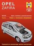 Opel Zafira. 2005-2009. Руководство по эксплуатации, цветные электросхемы
