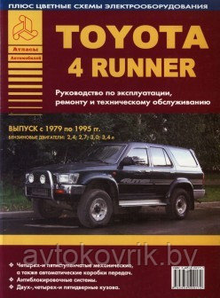 Toyota 4 Runner с 1979-1995 года. Руководство по ремонту и техническому обслуживанию - фото 1 - id-p116377321