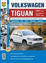 Volkswagen Tiguan (с 2007 г., рестайлинг 2011 г.). Руководство по эксплуатации, обслуживанию и ремонту в фотографиях