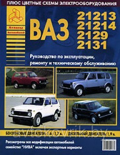 ВАЗ 21213-2131. Автомобили семейства Нива. Руководство по эксплуатации, ремонту и техническому обслуживанию - фото 2 - id-p116377610