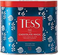 Чай черный листовой со вкусом горького шоколада Tess Chocolate Magic, 100 г