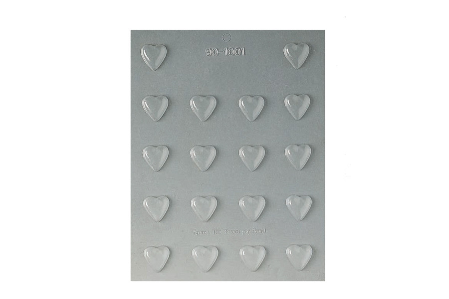 Форма для шоколадных украшений "Сердечки маленькие" - фото 2 - id-p116397231