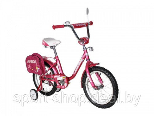 Велосипед детский для девочек Amiga-001 18" Bella, велосипед, детский велосипед, велосипед для детей - фото 1 - id-p103990032