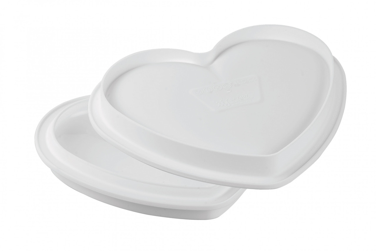 Набор: Форма силиконовая "Сердце" и 1 кольцо для тарт перфорированное - фото 6 - id-p116398681