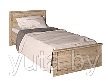 Кровать одинарная (90) ЛМ-К90 (Без основания)