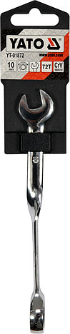 Ключ комбинированный трещоточный TWIST 10мм "Yato" YT-01872, фото 2
