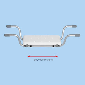 Сиденье для ванной АR-207, регулируемое, Armedical