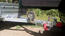 Хомут поворотный для опорного колеса д 48 мм, фото 3