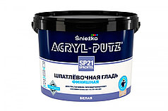 Шпатлевка белая Acryl putz SP21 SPACHTEL шпатлевочная гладь финишная, 25кг