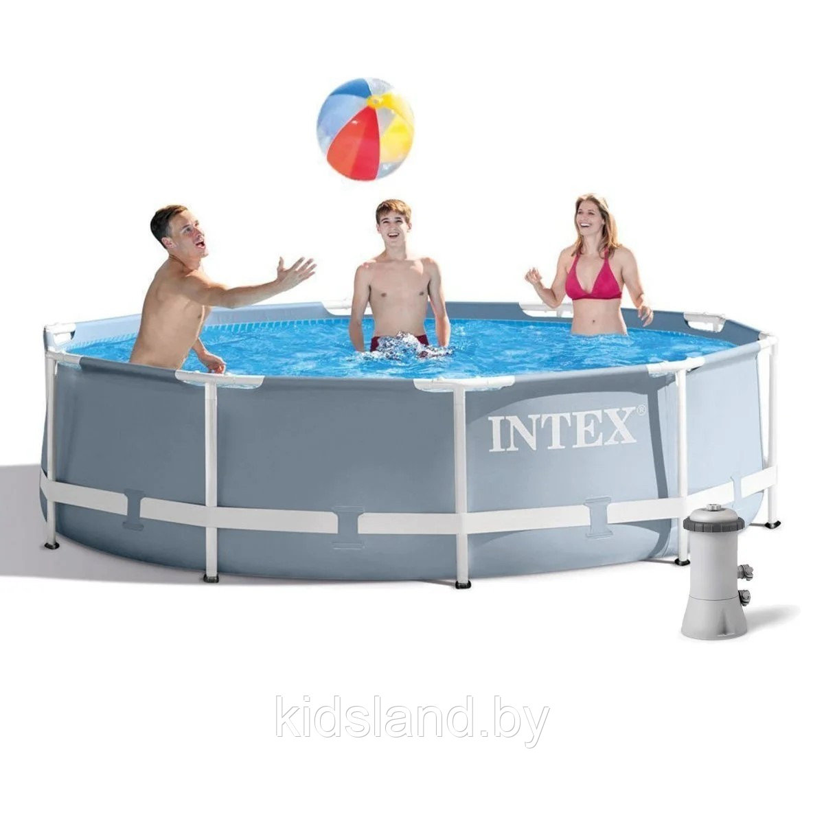 Каркасный бассейн Intex 305х76см + фильтр-насос, арт. 26702 - фото 1 - id-p116407657