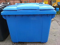 Пластиковый контейнер для мусора ESE 1100 л синий (Германия)