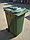 Мусорный контейнер 240 л зеленый, РФ, фото 2