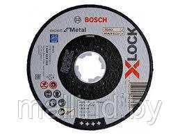 Круг отрезной 125х2.5x22.2 мм для металла X-LOCK Expert for Metal BOSCH (прямой; подходит для всех типов УШМ)