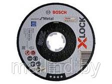 Круг отрезной 125х2.5x22.2 мм для металла X-LOCK Expert for Metal BOSCH (прямой; подходит для всех типов УШМ)