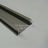 Фриз 25мм Шлифованый блестяший из анодированного алюминия, фото 3