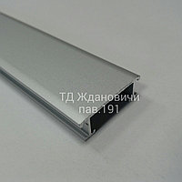 Фриз 25мм Серебро матовое из анодированного алюминия, фото 1