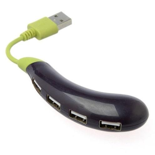 USB- хаб «Баклажан» 4 порта