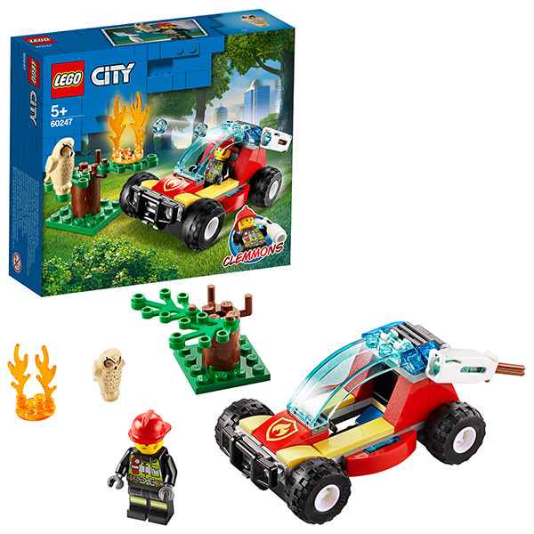 Конструктор ЛЕГО Город Лесные пожарные LEGO City 60247