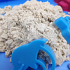 Набор для творчества GENIO KIDS Умный песок (живой кинетический песок), 1000g Белый, фото 7