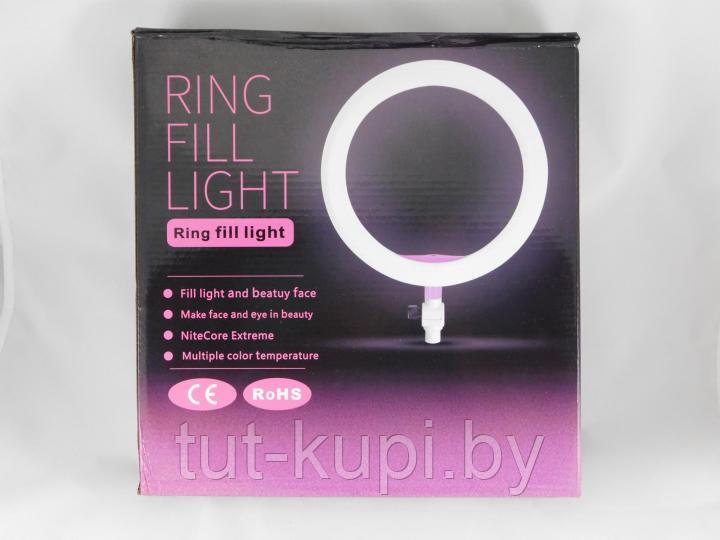 Кольцевая светодиодная лампа Ring Fill Light 26 см + штатив (2.1м) + держатель для телефона - фото 3 - id-p116450356