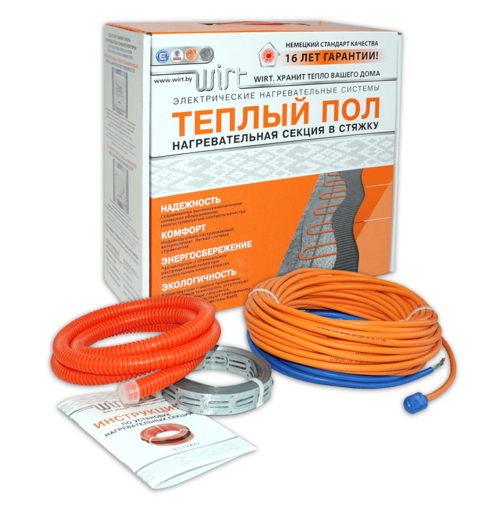 Нагревательный кабель WIRT 80/1600 - фото 2 - id-p116449233