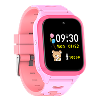 Детские смарт часы LeeFine Q23 GPS, розовые